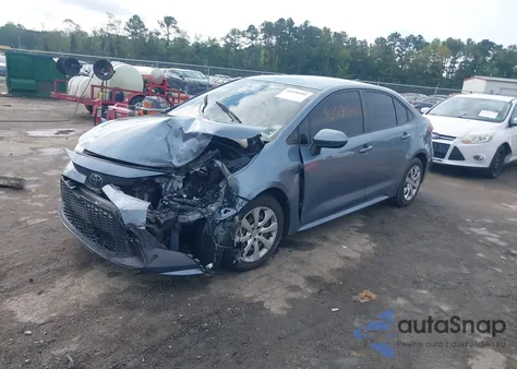 2021 Toyota Corolla Le из США, поврежденный, VIN JTDEPMAE6MJ123692